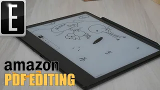 Let's Edit PDF Files On The Amazon Kindle Scribe