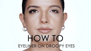 ND MINI MASTERCLASS | How To Eyeliner on DROOPY EYES| Natasha Denona Makeup