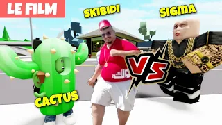 CACTUS ET SKIBIDI DOP DOP VS SIGMA (LE FILM) ! ROBLOX - BROOKHAVEN