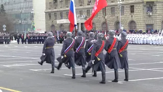 Парад, посвященный 75-летию победы в Сталинградской битве. Часть 1