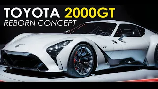 Toyota 2000GT Reborn Concept Car, AI Design