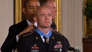 Obama awards Medal of Honor to Army Staff Sgt. Ty Carter