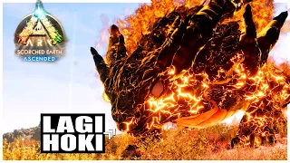 VOLCANiC BOSS! iNi DiNO PALiNG KERAD UNTUK Di BUNGKUS | ARK Scorched Earth Ascended