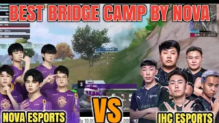 Nova Perfect Bridge Camp on IHC Esports in PMGC Scrims | PMGC Scrims live