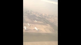 Взлет рейса FlyDubai из аэропорта Дубай