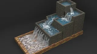 Blender 3d: FLIP fluid add-on water feature