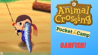 I Finally Got the OARFISH🐟 In Animal Crossing Pocket Camp!