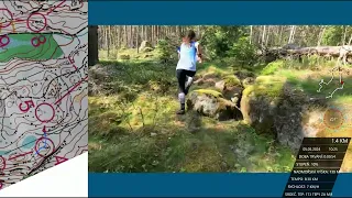 Björkforskampen, Sweden, M45, middle, 2024-05-05 | Headcam orienteering