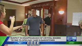 Suspect in Crystal Rogers case files to open day care