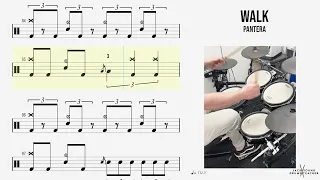 How to Play 🥁 - Walk - Pantera