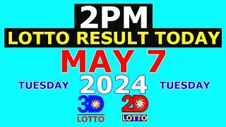 Lotto Result Today 2pm May 7 2024 (PCSO)