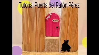 Como hacer Puerta del Ratoncito Pérez 🐭o hada de los dientes con palitos de polo reciclando