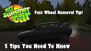 5 Tips/Lifehacks That You Need To Know If You Play My Summer Car