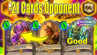 -21 Cards With Tickatus Control Warlock Deck In 2024 Stronger At Whizbang's Workshop | Hearthstone