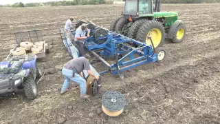 Installing Subsurface Drip Irrigation