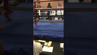 My first amateur boxing match