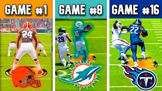 Winning An Online Game With EVERY AFC Team In Madden 23 In ONE Video!