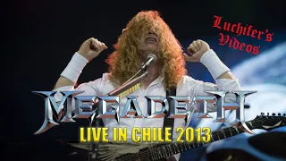 Megadeth 🇨🇱 Live @ Estadio Monumental, Santiago de Chile (2013.10.04)
