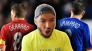 WHO WAS BETTER?! AMERICAN Reacts to FRANK LAMPARD VS STEVEN GERRARD