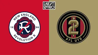HIGHLIGHTS: New England Revolution II vs Atlanta United 2 (August 13, 2023)