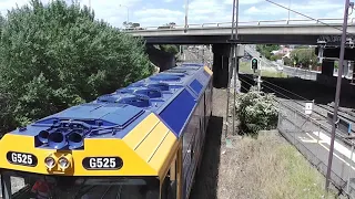 Freight Trains around Footscray