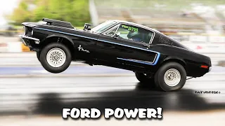 CLASSIC '68 MUSTANG FASTBACK! FE BIG BLOCK FORD! SAME OWNER FOR 50 YEARS! BYRON DRAGWAY!