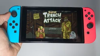 SUPER TRENCH ATTACK Nintendo Switch handheld gameplay