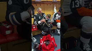 Ovechkin Gets Ovi Jr Ready For All Star Game