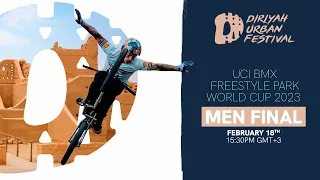 2023 UCI BMX Freestyle Park World Cup Men Finals | Diriyah