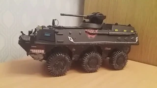 ** CUSTOM ** 1/18 Gears of War - Infantry Fighting Vehicle (IFV) and 1/18 figures review.