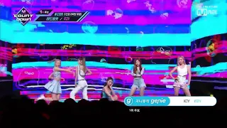 [MR제거] 있지 - ICY (ITZY - ICY)   @Mnet M COUNTDOWN  20190829 [MR Removed]