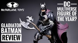 *NEW* McFarlane Toys DC Multiverse Gladiator Batman Review