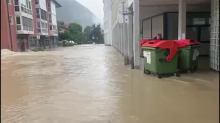 Hochwasser in Kufstein (meine Heimat) Teil 1