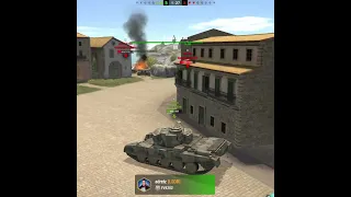 Когда 2 рака остались 1 на 1 WoT Blitz #shorts