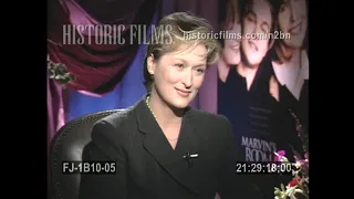 Marvin's Room Meryl Streep Interview Press Junket (1996)