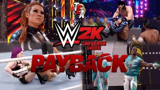 WWE 2K Universe Mode: Payback Highlights (Season 3/WWE 2K22)