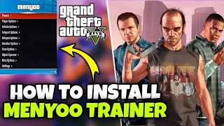 How To Install MENYOO TRAINER In Gta 5 Latest Version 2024 | MENYOO TRAINER PROBLEM SOLVED