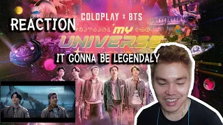 Coldplay X BTS  - My universe Reaction from Thai ARMY (Eng Sub)