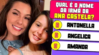 🩷SUPER QUIZ da ANA CASTELA Parte 2🥰 Perguntas curiosas sobre a Ana Castela