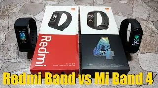 Redmi Band vs Xiaomi Mi Band 4 / В чём разница? / Что лучше?