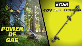 RYOBI 40V HP Brushless 16" Attachment Capable String Trimmer