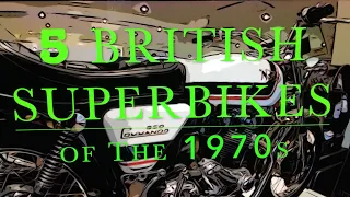 5 British Superbikes of the 1970s   4K