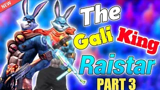 Raistar Funny Moments With Voice Nonstop Gali😂Part 3|| Gyan Gaming Funny Reaction - Garena Free Fire