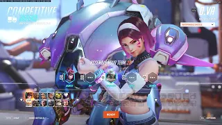 Overwatch 2 | Ranked DVA Gameplay GM Lobby