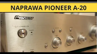 Repair of the Pioneer A-20 amplifier