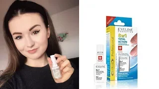 Why I don't paint (color) my nails?| Review on Eveline Nail Therapy 8-in-1 conditioner.