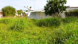 NEW Homeowners COULD Be FINED For Overgrown Property! Cleaning A Newly Renovated Home For FREE!