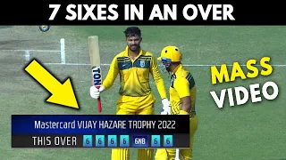 Ruturaj Gaikwad 7 SIXES in an Over Highlights | 43 runs in 1 Over | Gaikwad 7 SIXES in 1 Over