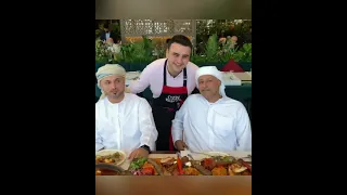 The #smiling Chef #CZN #Burak | With #Dubai #Prensi H.H Hamdan Bin Mohammed Al Maktoum | #Trending