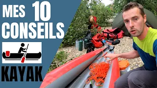 🛶 Mes 10 conseils pour se lancer  en Kayak gonflable !